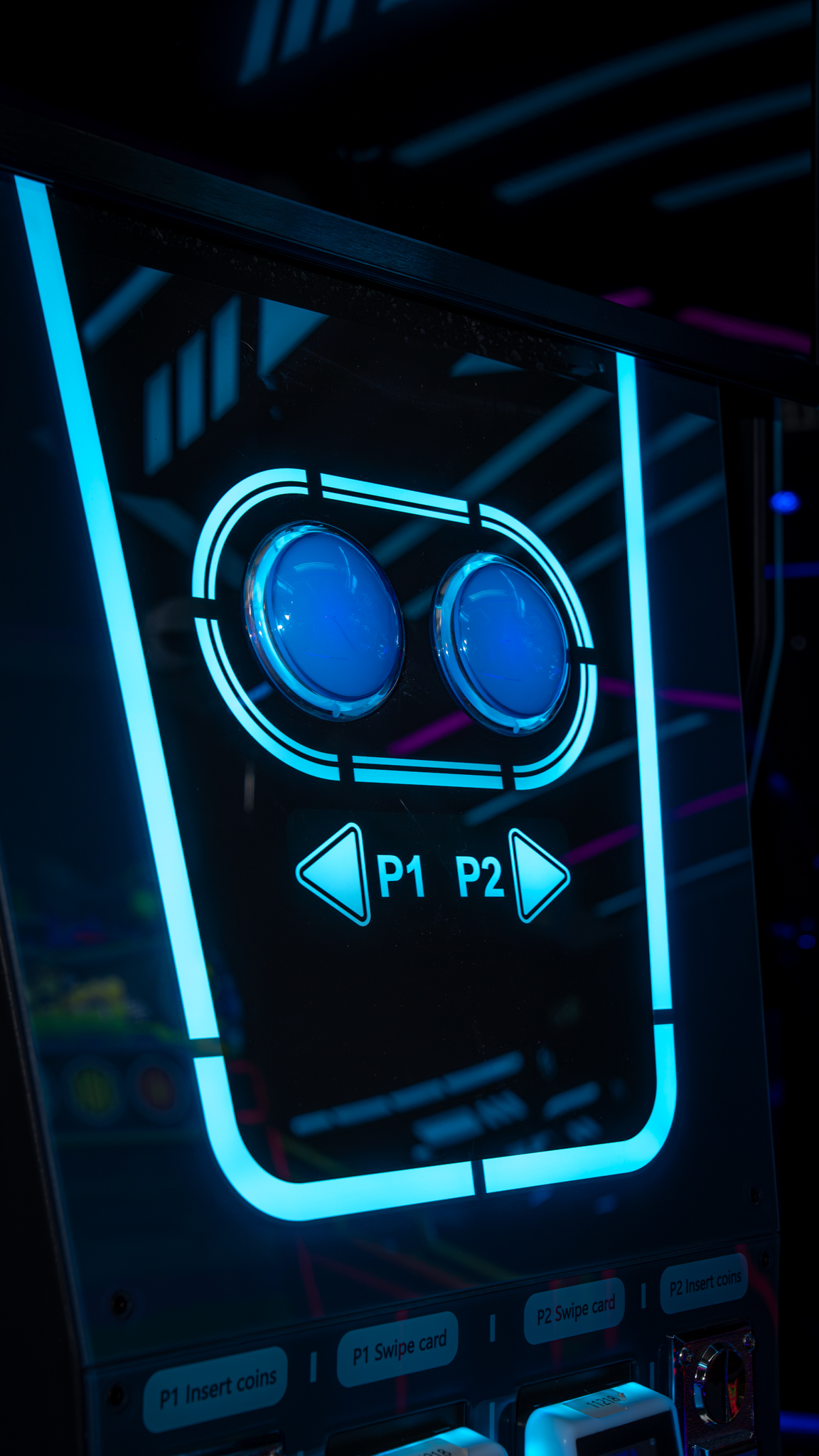 VR Bereich mit Neon Warrior